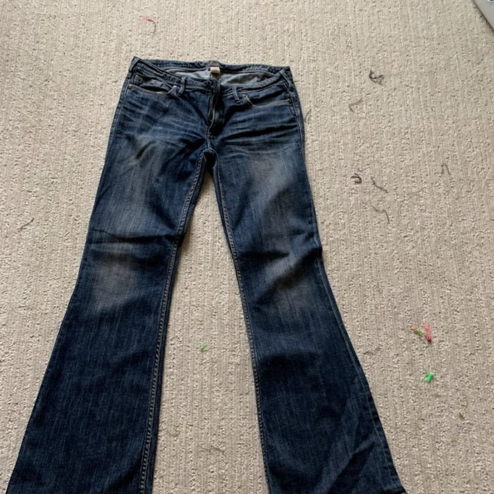 Silver Isabel Jeans Size 33